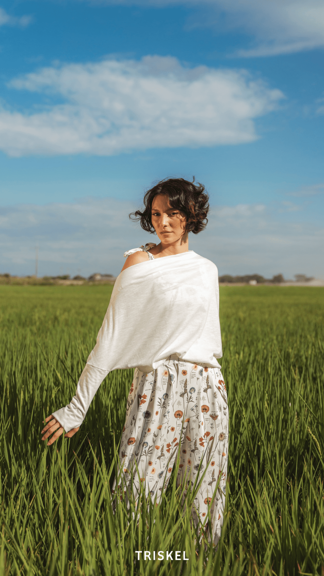 Gardenia shirt - TRISKEL