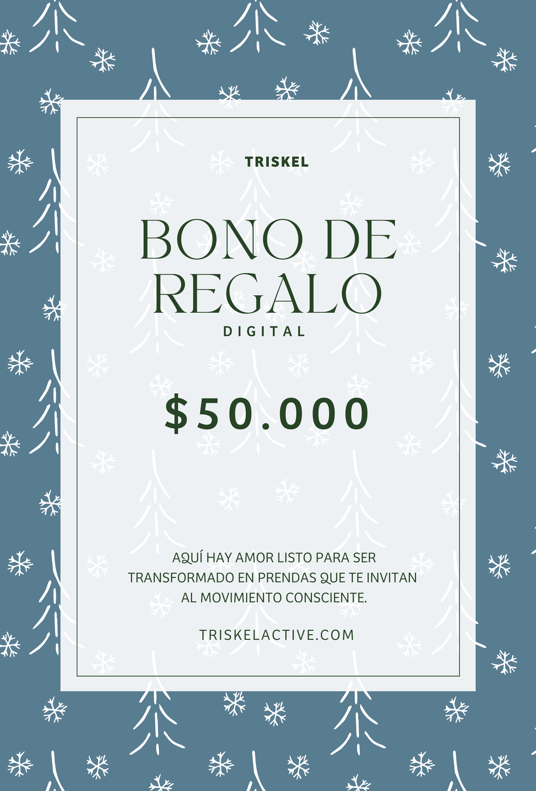 BONO DE REGALO DIGITAL - TRISKEL