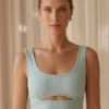 Top deportivo mujer Peace Top color blue ice Triskel Active