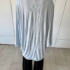 Vista posterior de Wisdom Cape Baby Blue para mujer